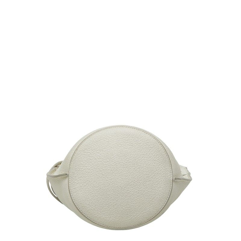 Celine Big Bag Bucket Nano Handbag White Leather