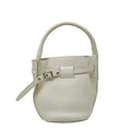 Celine Big Bag Bucket Nano Handbag White Leather