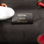 Fendi IS Backpack Red Leather