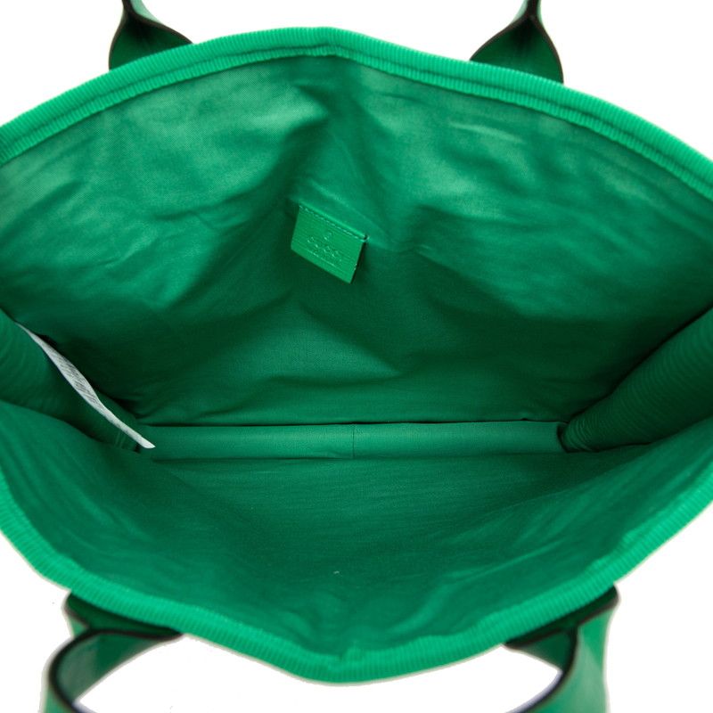 Gucci Children's Tote Bag Purple Green Fabric