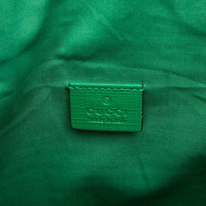 Gucci Children's Tote Bag Purple Green Fabric
