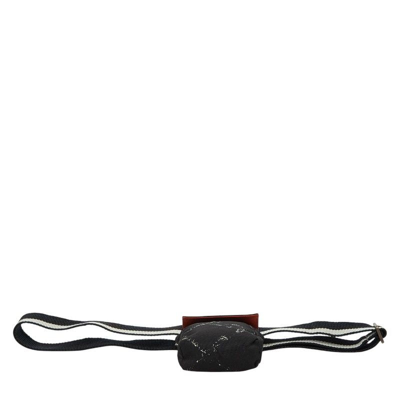 Chanel Travel Line Belt Bag Black Nylon