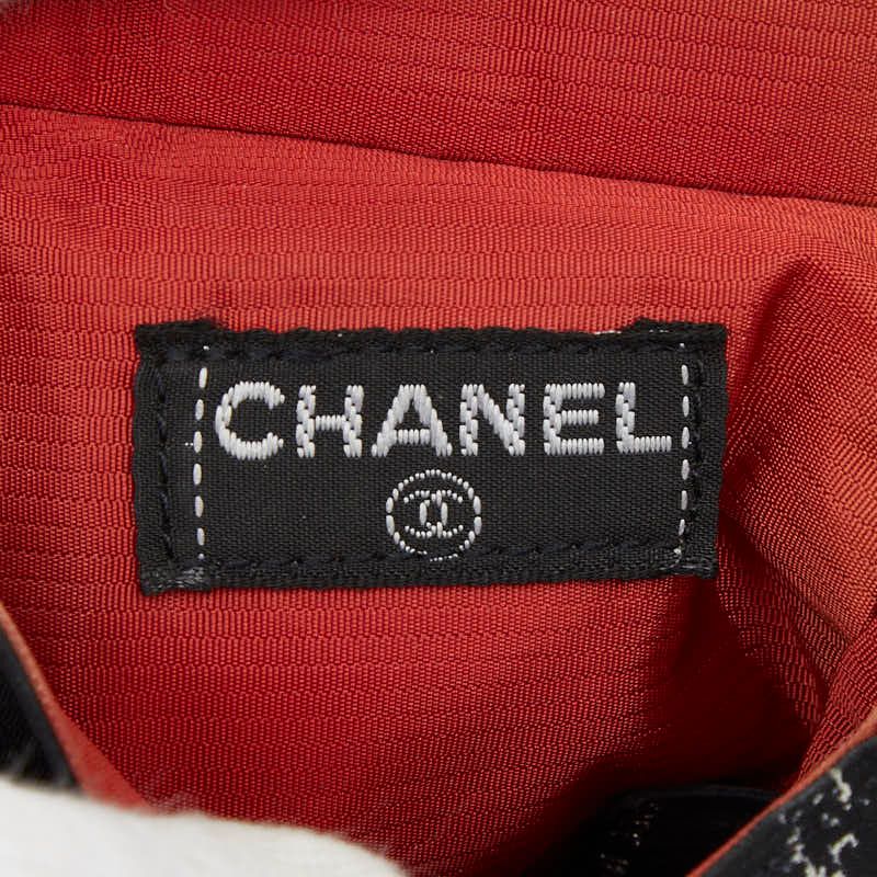 Chanel Travel Line Belt Bag Black Nylon
