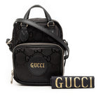 Gucci GG Nylon Off the Grid 2-Way Shoulder Bag Black