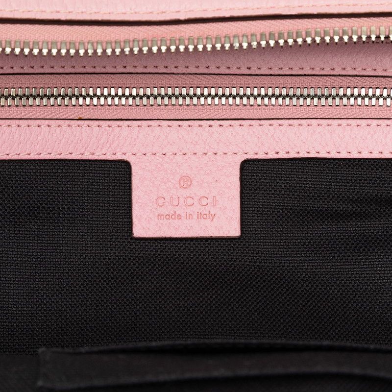 Gucci GG Psychedelic Backpack Pink Multicolor Leather