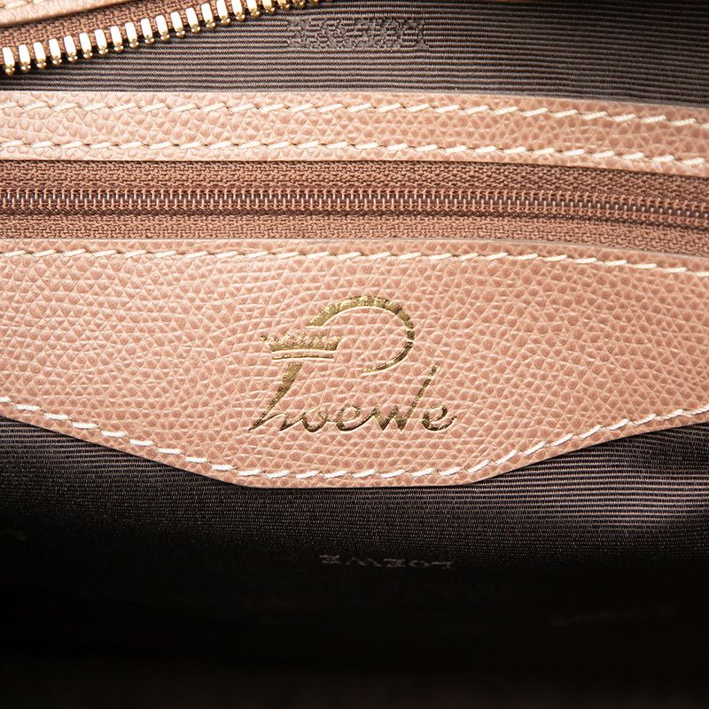 Loewe Repeat Anagram Handbag Pink Beige White Canvas Leather
