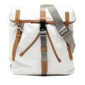 Prada Tessuto Shoulder Bag White Nylon Leather