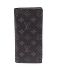 Louis Vuitton Wallet Portefeuille Brazza Monogram Eclipse