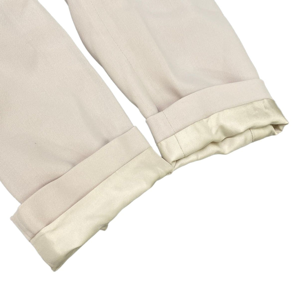 Hermes Skirt Suit Light Beige Wool — view 6