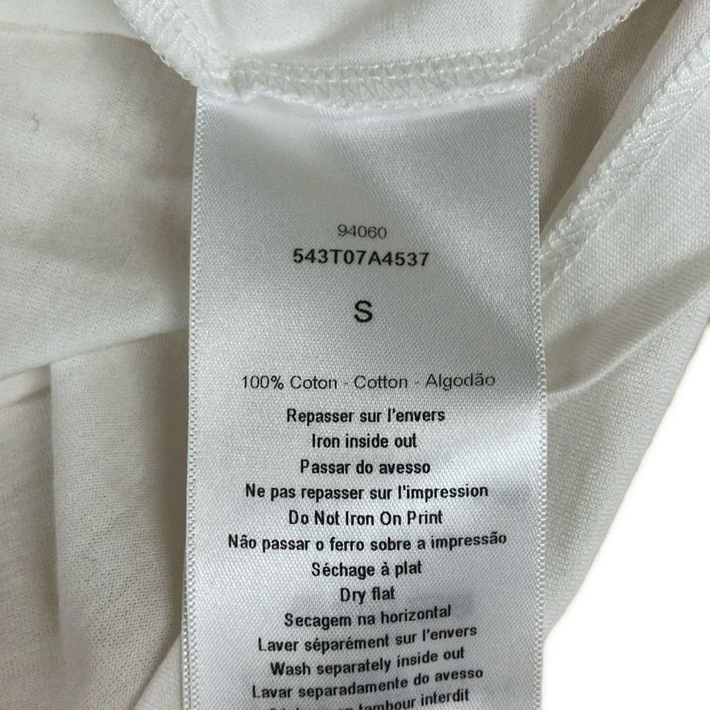 Dior Short Sleeve T-Shirt S White Pink Black Star — view 5