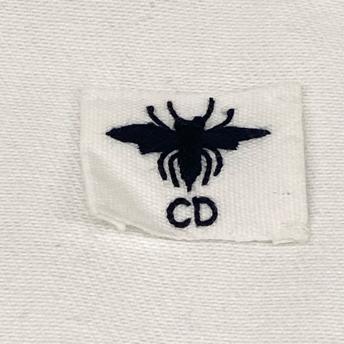 Dior Jacket M White Long Sleeve Autumn Spring Denim Miss Graffiti Cotton — view 3