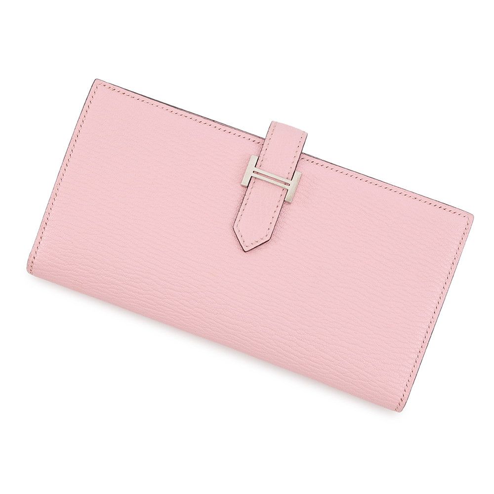 Hermes Wallet Bearn Souffle Ari Ro Zusakura Gold Chevre Mysore