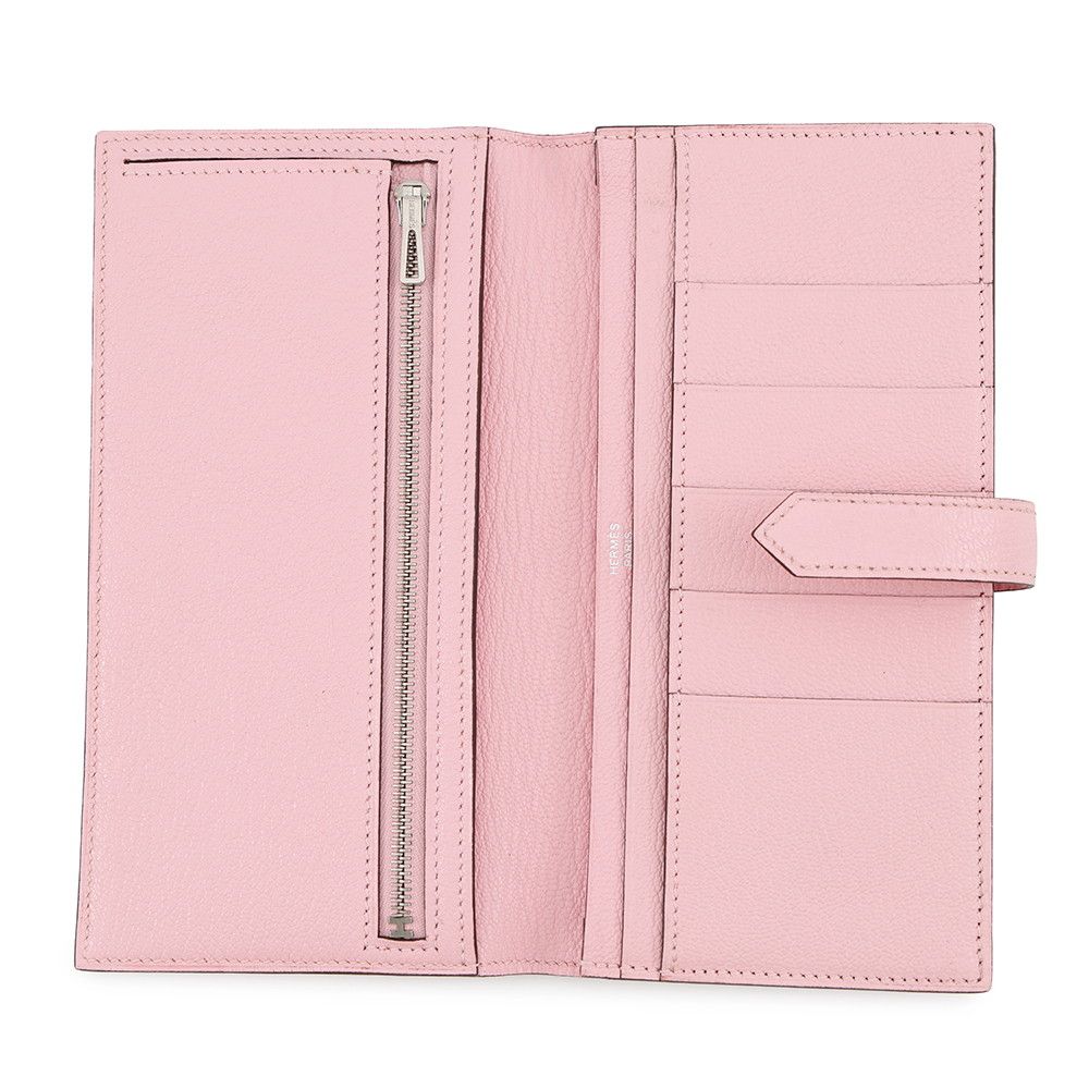 Hermes Wallet Bearn Souffle Ari Ro Zusakura Gold Chevre Mysore