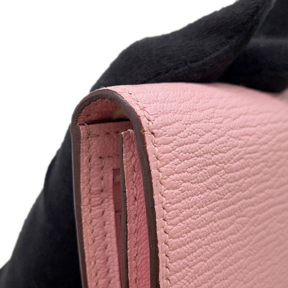 Hermes Wallet Bearn Souffle Ari Ro Zusakura Gold Chevre Mysore