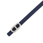 Hermes Belt Maillon Reversible Vert Veronese Blue Saffiano Silver Swift Epsom 70