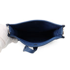 Hermes Shoulder Bag Evelyne TPM 111 Amazon Blue Tie Silver Taurillon Clemence