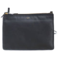 Celine Trio Mini Shoulder Bag Black Leather Gold