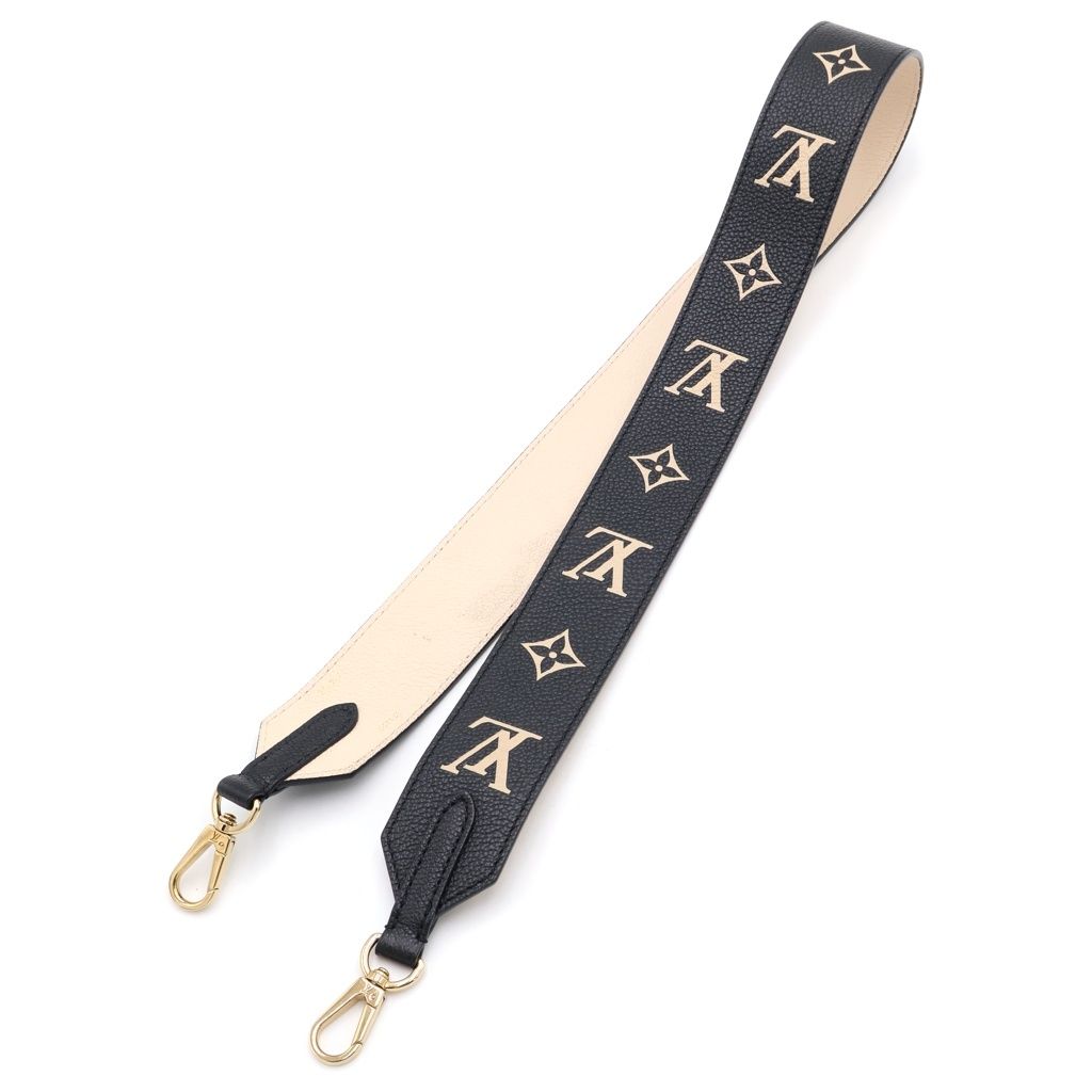 Louis Vuitton Monogram Empreinte Shoulder Strap Bicolor Leather