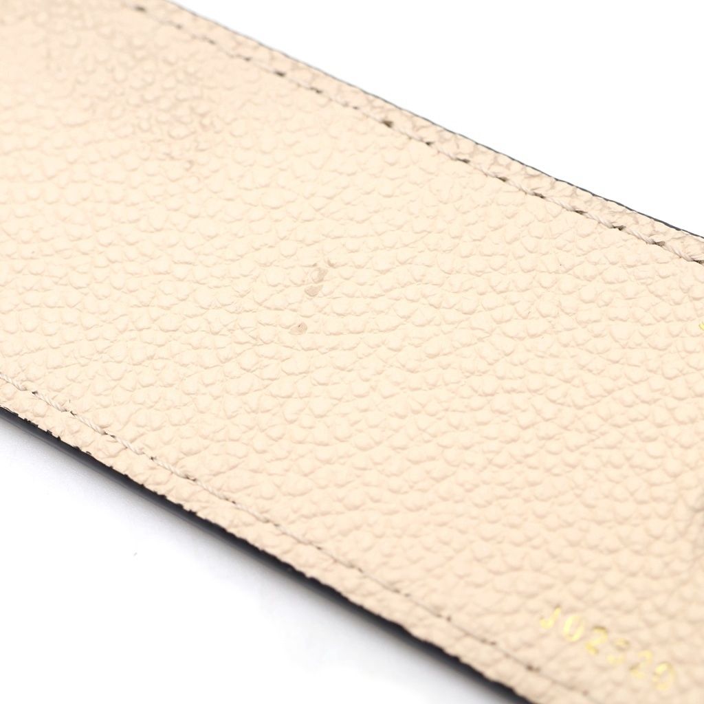 Louis Vuitton Monogram Empreinte Shoulder Strap Bicolor Leather