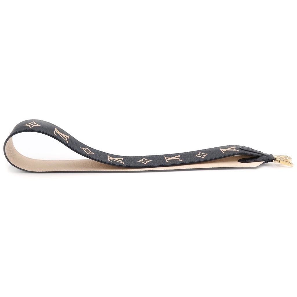 Louis Vuitton Monogram Empreinte Shoulder Strap Bicolor Leather