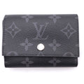 Louis Vuitton Monogram Eclipse Victor Wallet Leather Black