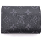 Louis Vuitton Monogram Eclipse Victor Wallet Leather Black