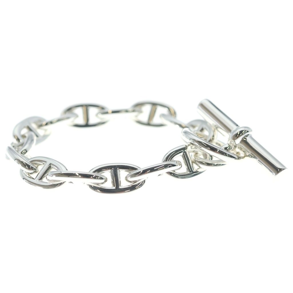 Hermes Chaine D'ancre MM Bracelet Chain Silver 14 Pieces