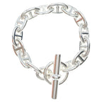 Hermes Chaine D'ancre MM Bracelet Chain Silver 14 Pieces