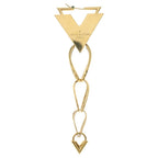 Louis Vuitton Single Earring Book le Doreil Infinivi Gold