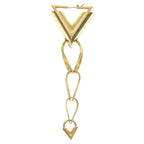 Louis Vuitton Single Earring Book le Doreil Infinivi Gold