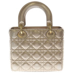 Dior Lady Dior MY Abcdior My Abc Small Gold Cannage Handbag