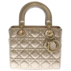 Dior Lady Dior MY Abcdior My Abc Small Gold Cannage Handbag