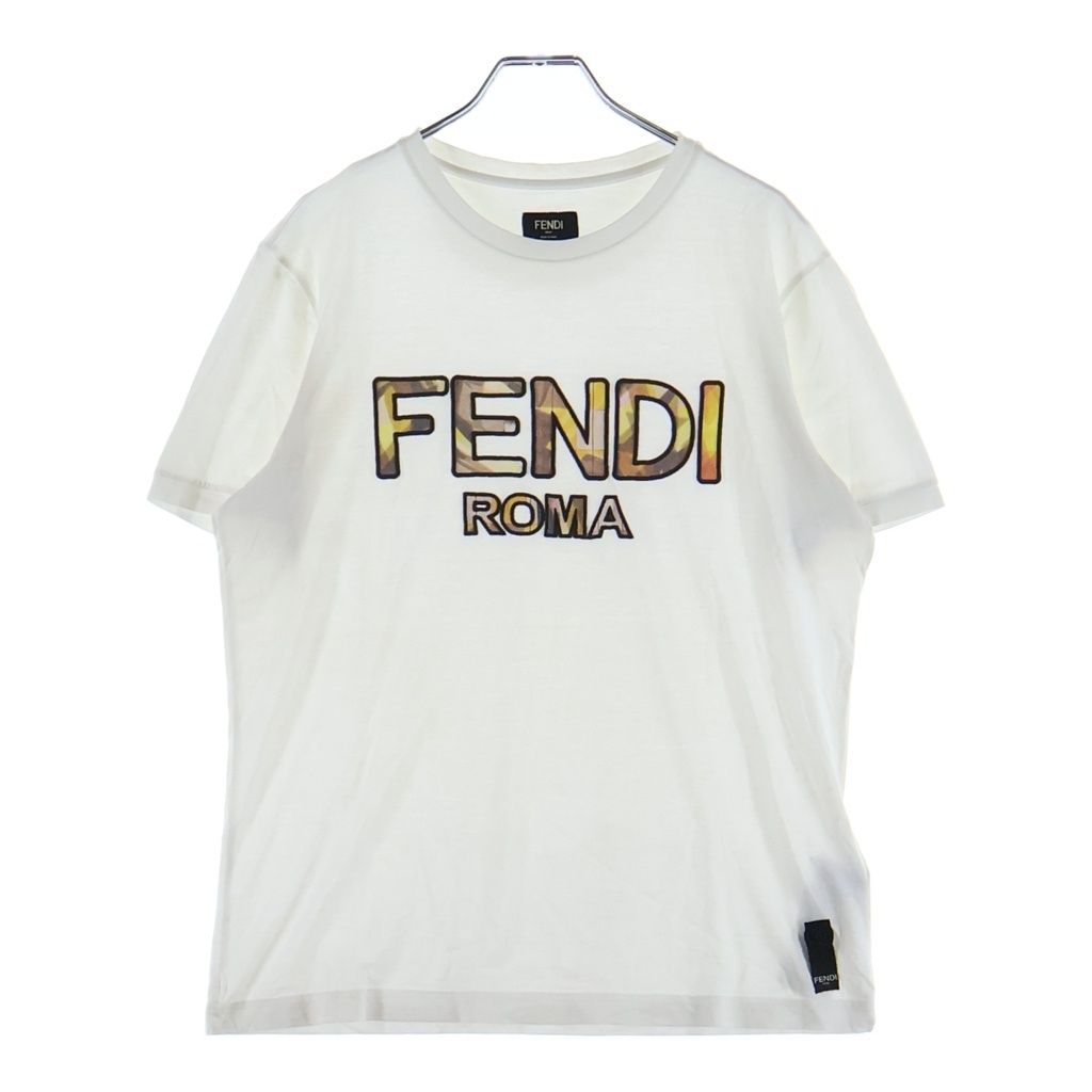 Fendi Logo Shirt White