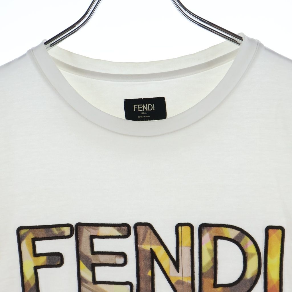 Fendi Logo Shirt White — view 3