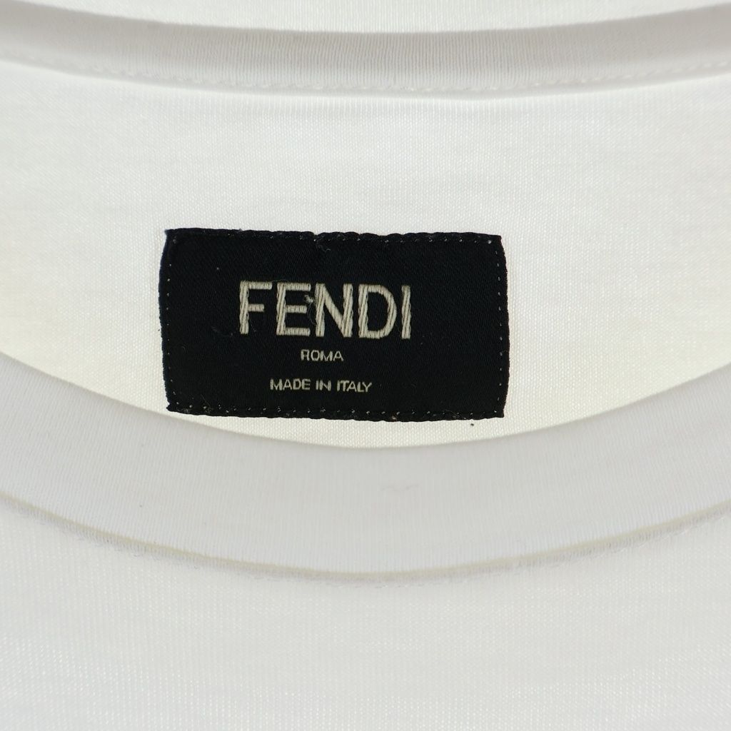 Fendi Logo Shirt White — view 6