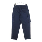 Dior Logo Patch Cotton Cargo Pants Navy — view 2