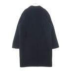 Hermes Clou de Selle Double Face Long Chesterfield Cashmere Black Jacket — view 2