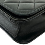 Chanel Shoulder Bag Quilted 23 Black Chain