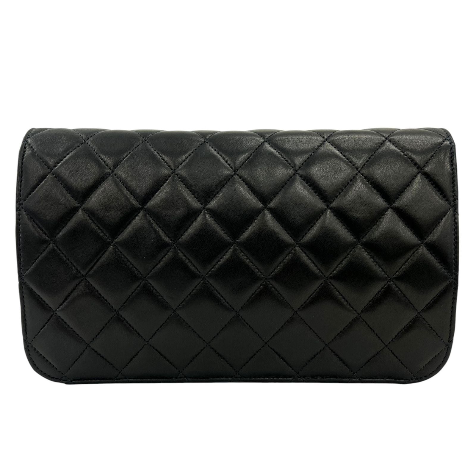 Chanel Shoulder Bag Quilted 23 Black Chain