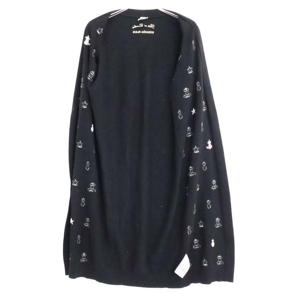 Hermes Poste Et Cavalerie Cashmere Long Cardigan 36 — view 4