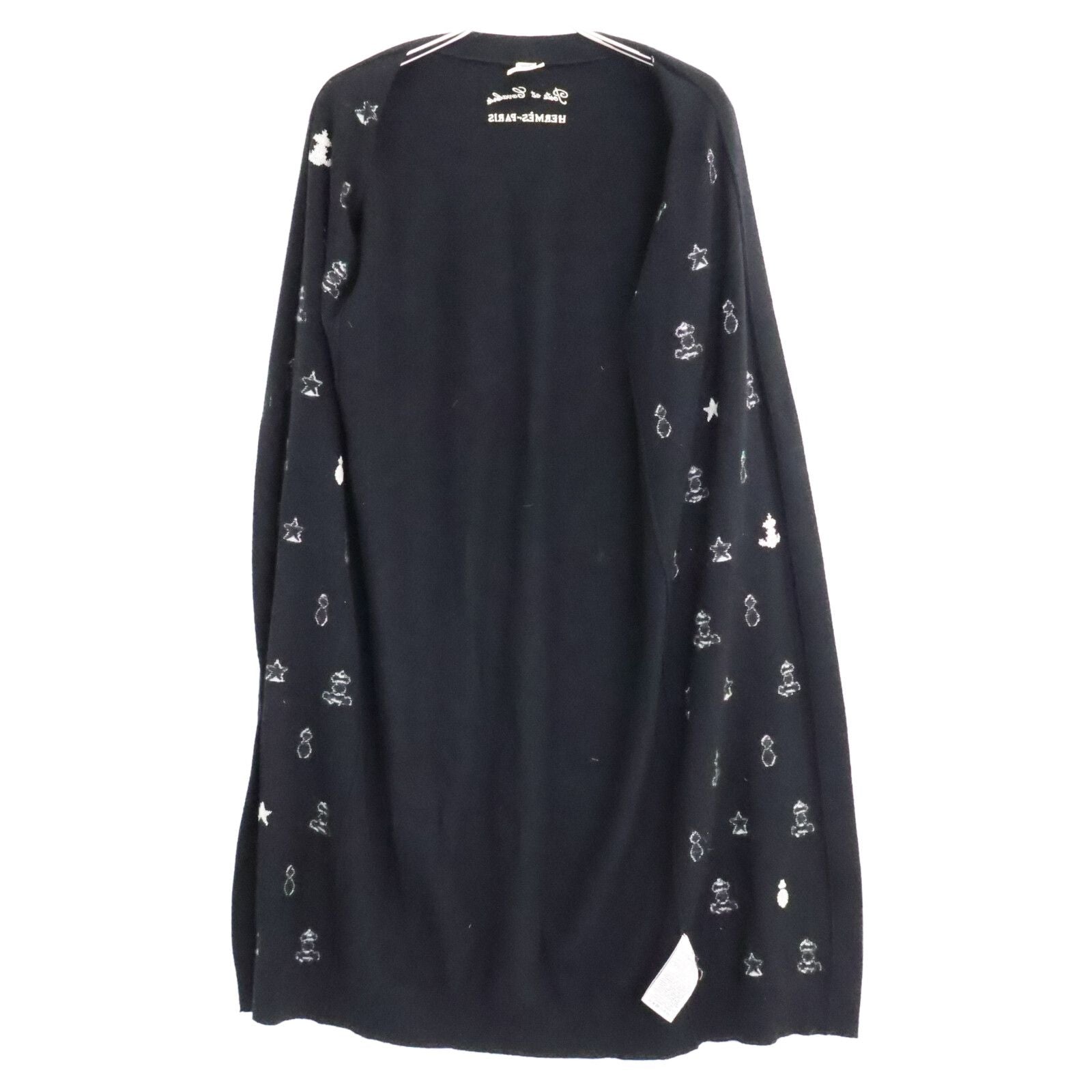 Hermes Poste Et Cavalerie Cashmere Long Cardigan 36 — view 4