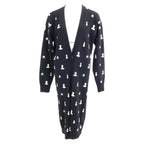 Hermes Poste Et Cavalerie Cashmere Long Cardigan 36