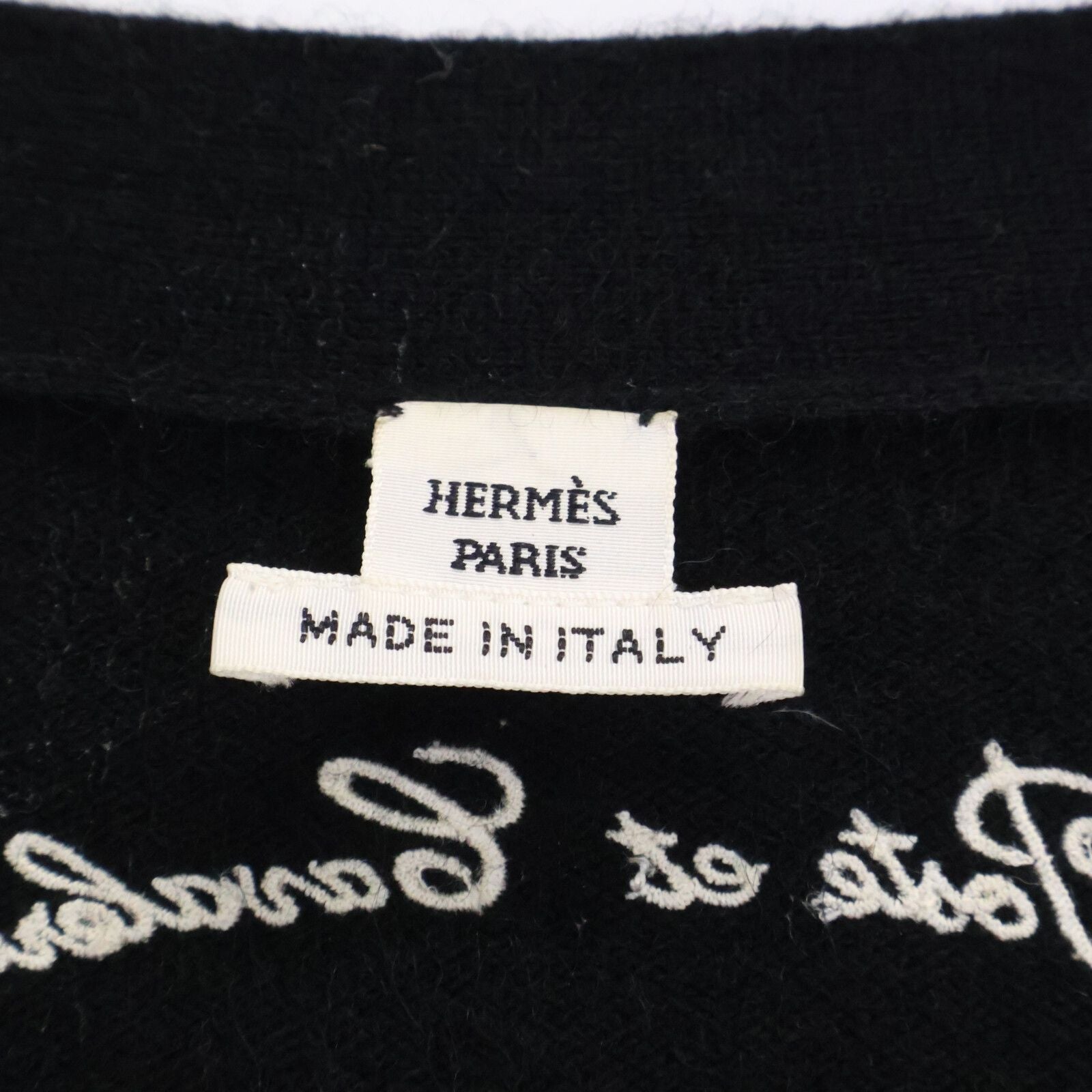 Hermes Poste Et Cavalerie Cashmere Long Cardigan 36 — view 5