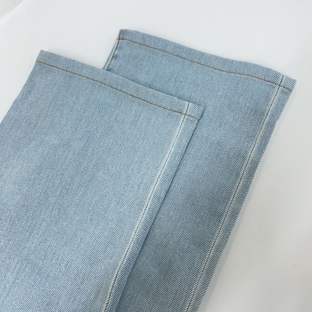 Dior Light Blue Zip Fly Denim Pants 29 — view 8
