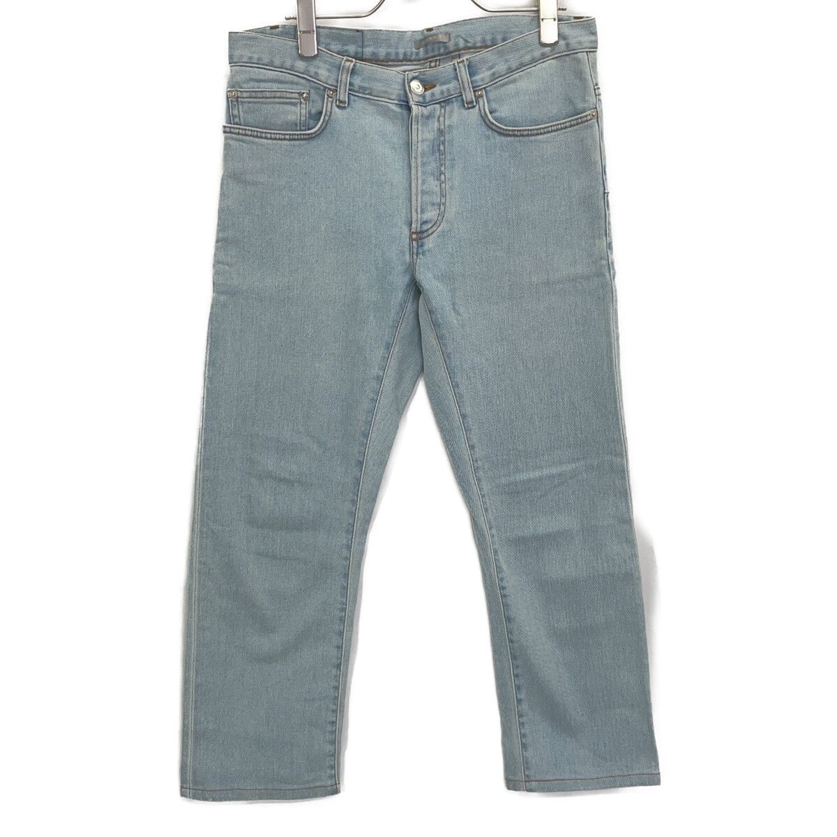 Dior Light Blue Zip Fly Denim Pants 29