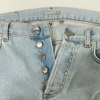 Dior Light Blue Zip Fly Denim Pants 29 — view 4
