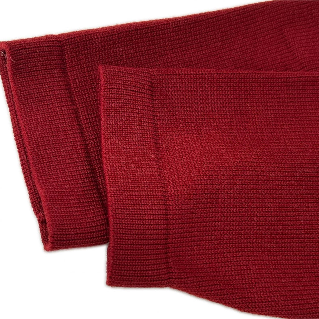 Hermes Red Side Zip Knit Sweater — view 6