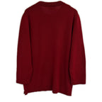 Hermes Red Side Zip Knit Sweater — view 2