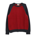 Hermes Bicolor Cashmere Blend Crew Neck Knit Sweater
