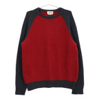 Hermes Bicolor Cashmere Blend Crew Neck Knit Sweater